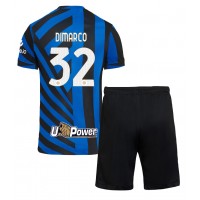 Dječji Nogometni Dres Inter Milan Federico Dimarco #32 Domaci 2024-25 Kratak Rukav (+ Kratke hlače)